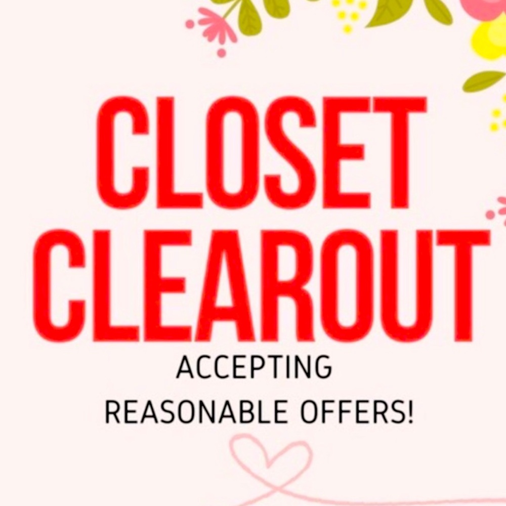 Closet clear out!!!